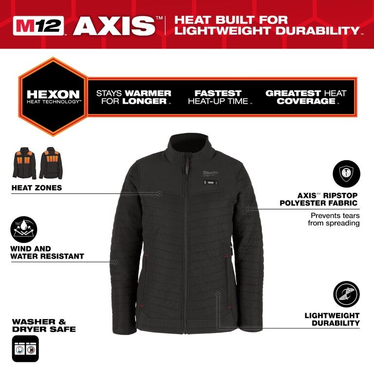 Milwaukee Women's M12 Heated AXIS Jacket
