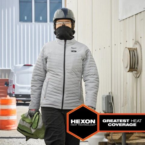 Milwaukee Women's M12 Heated AXIS Jacket in Grey