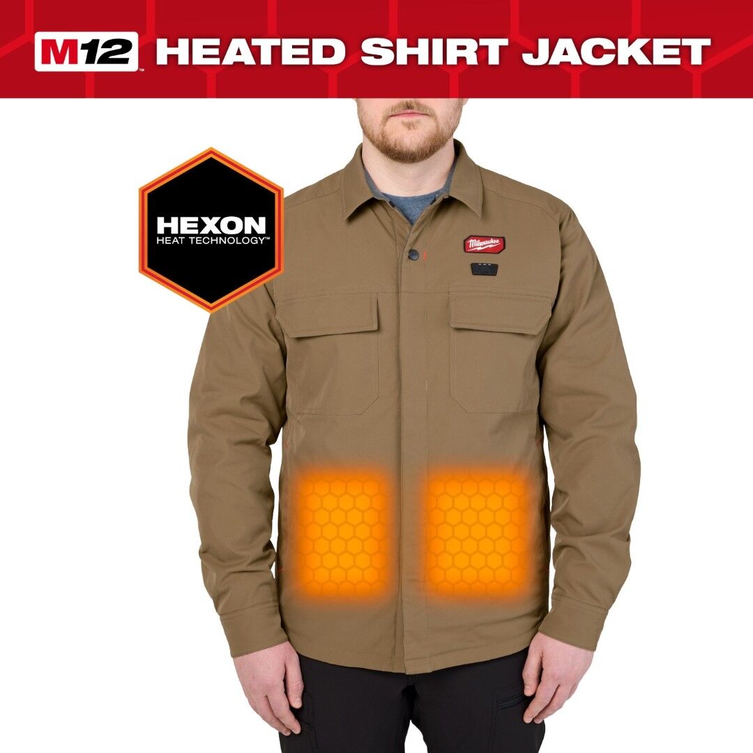 Milwaukee Men's M12 Shirt Jacket