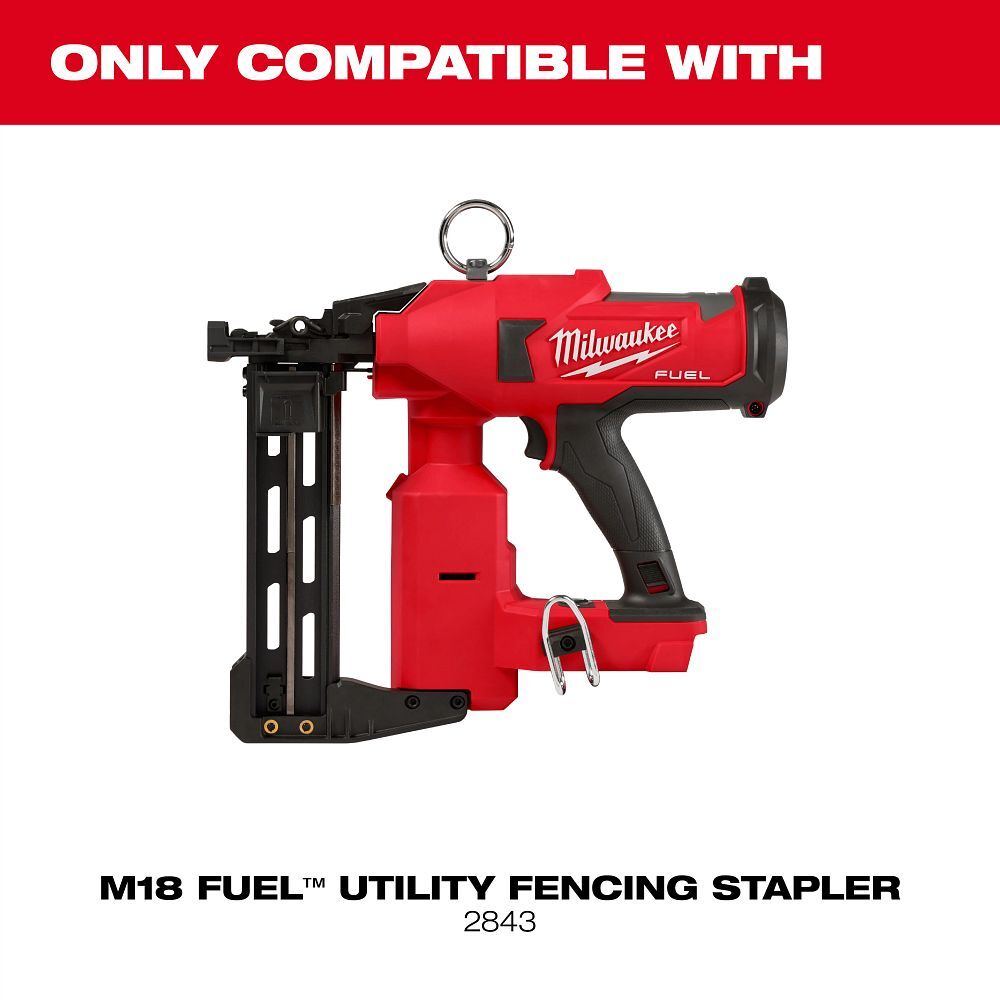 Milwaukee Galvanized Staples, 9-Gauge, 1 1/2-In, 960-Pk