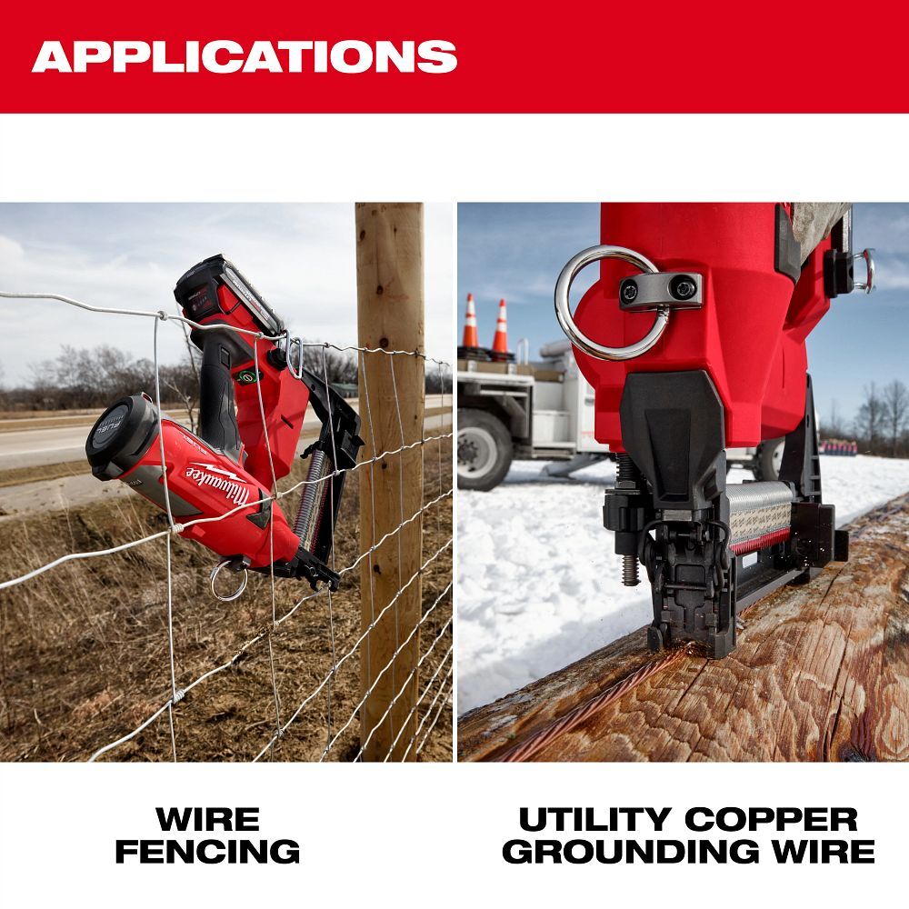 Milwaukee Galvanized Staples, 9-Gauge, 2-In, 960-Pk