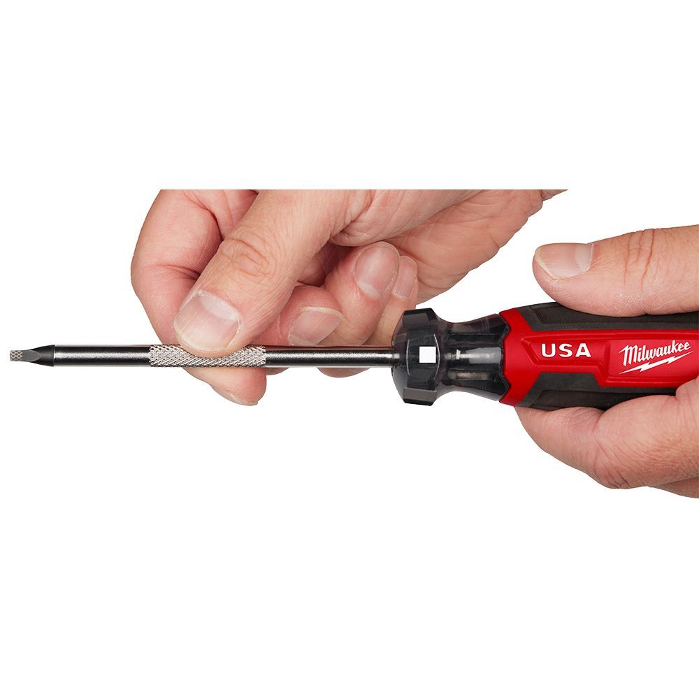 Milwaukee #2 Square 4-In Cushion Grip Screwdriver (USA)