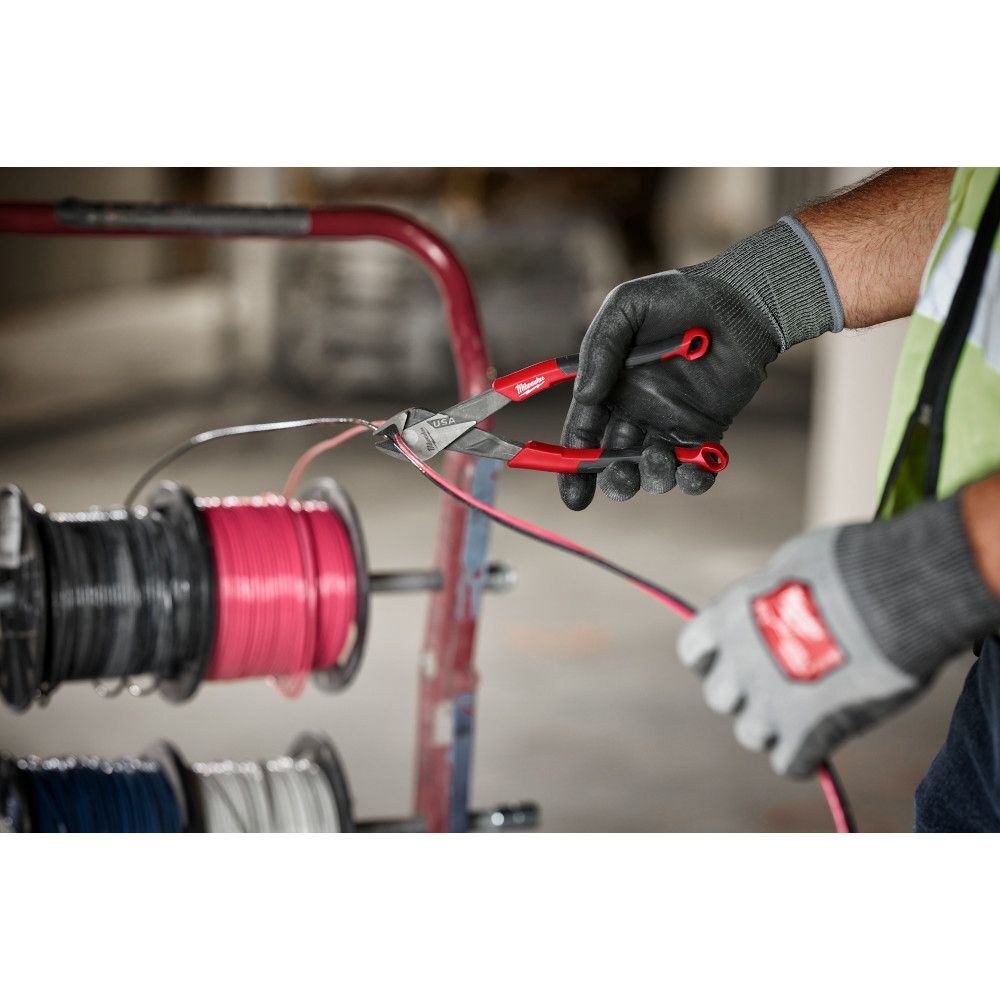 Milwaukee 7-In Diagonal Comfort Grip Cutting Pliers (USA)