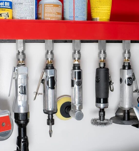 Tool Wrangler Universal Air Tool Holder, 5-Pc