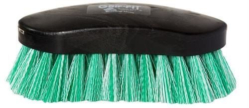 Decker Mfg. The Pony Green & White Soft Brush