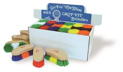 Decker Blue Ribbon Grip Fit Brush Assorted Colors