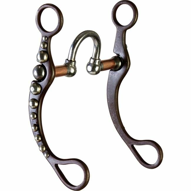 Oxbow Tack Correction Mouth Bit With 7" Cheeks - Brown