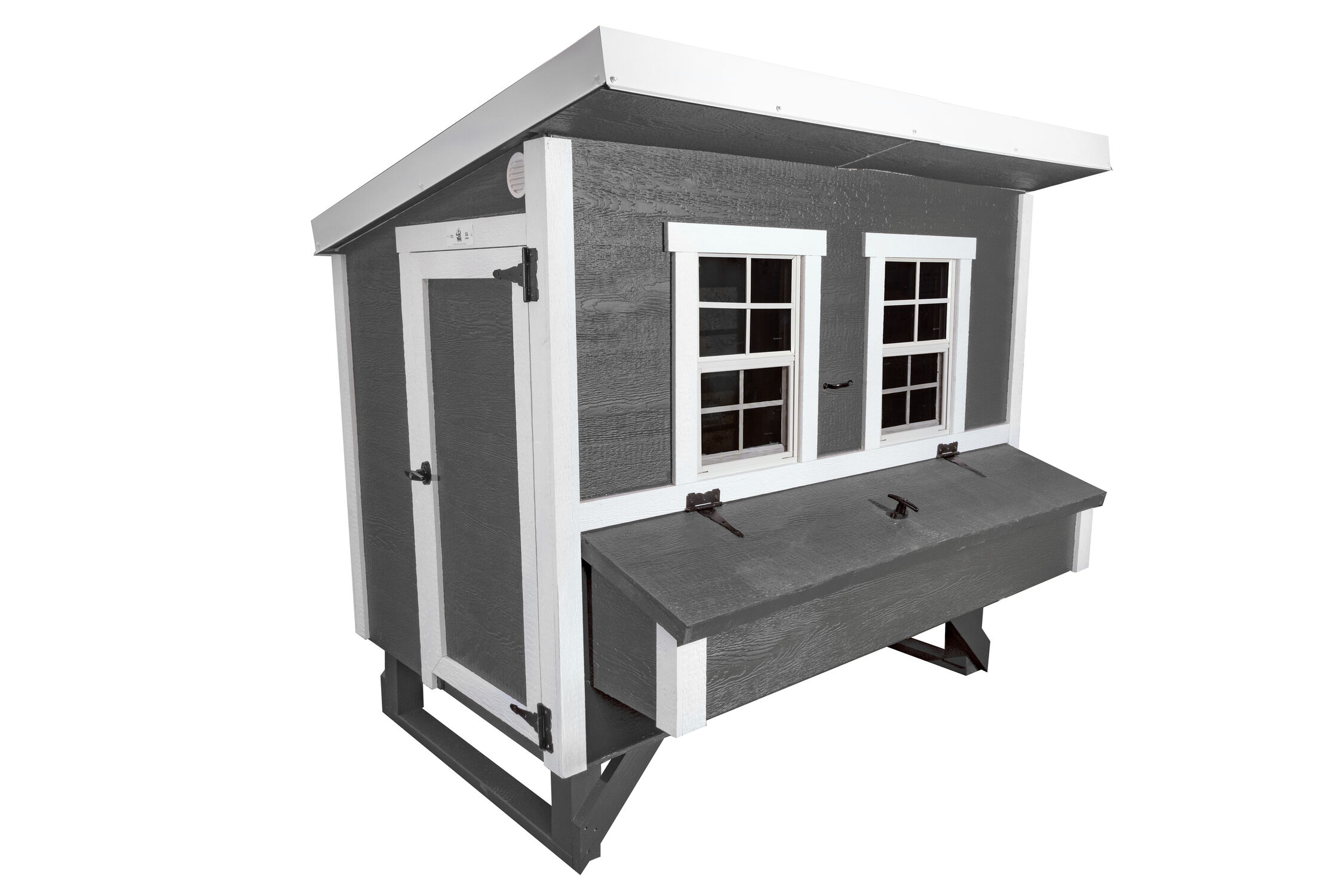 OverEZ Large Chicken Coop, Grey
