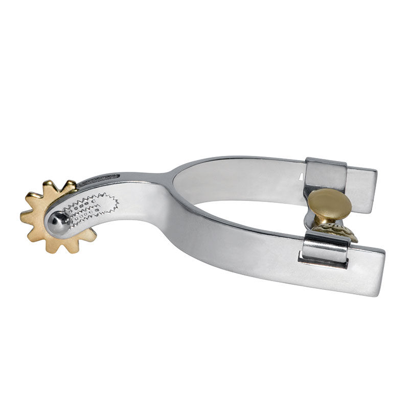 Partrade Roper Youth Engraved Spurs