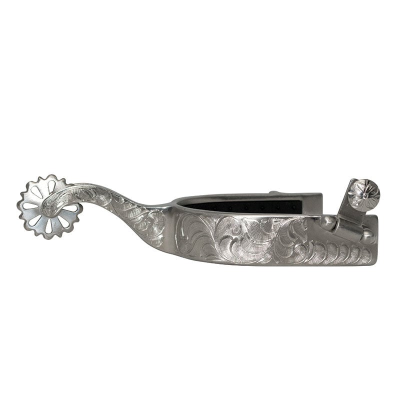 Partrade Anti-Slip Rubber Comfort Reining Spurs, Large
