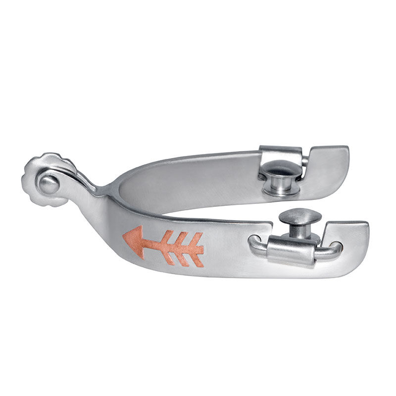 Partrade Emilie Veillette Barrel Racing Spurs, Medium