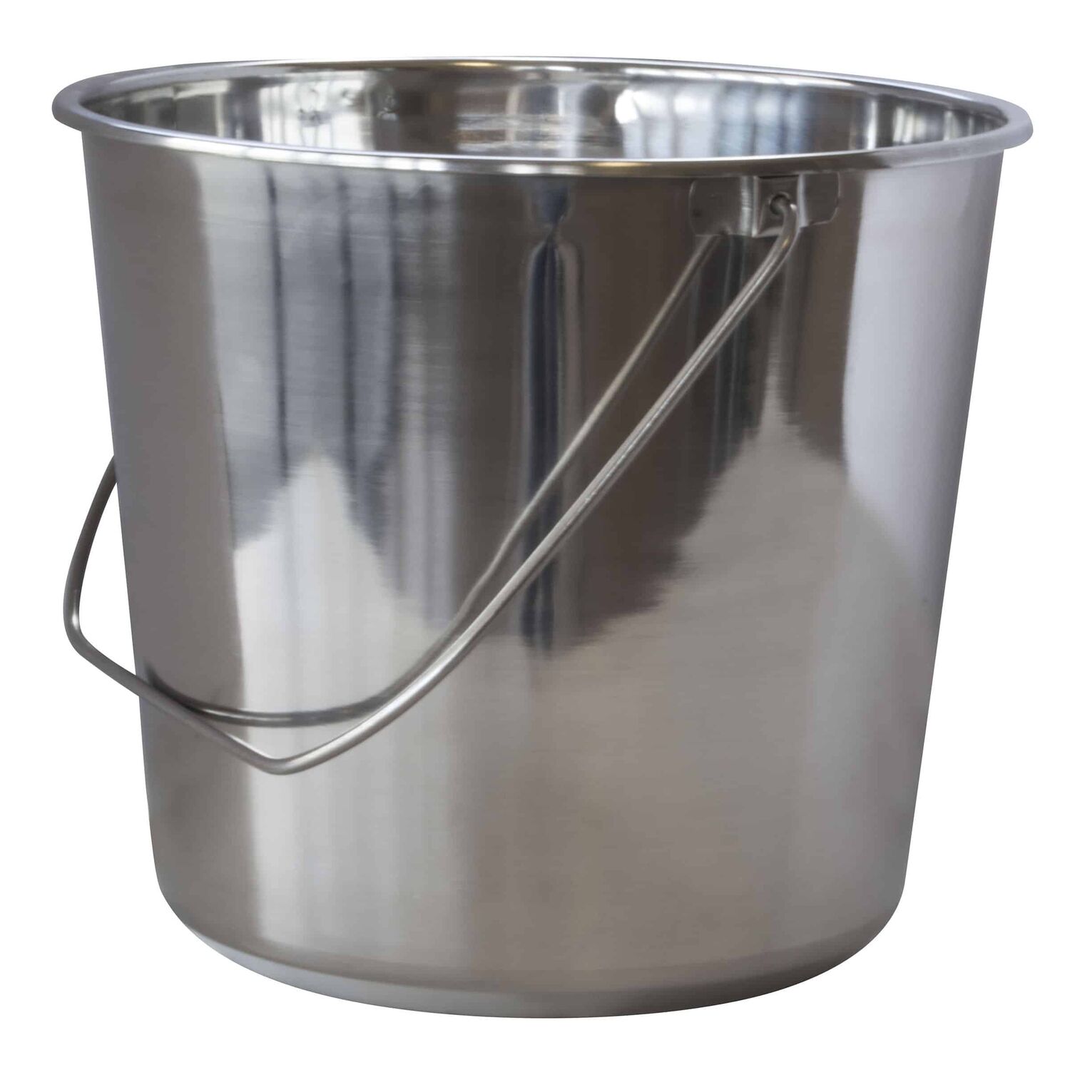Buffalo Corp. 4.22-Gal Stainless Steel Bucket, 3-Ct