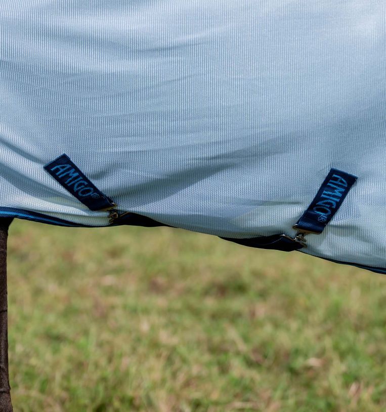 Horseware Silver Amigo Bug Rug Fly Sheet, 78-In