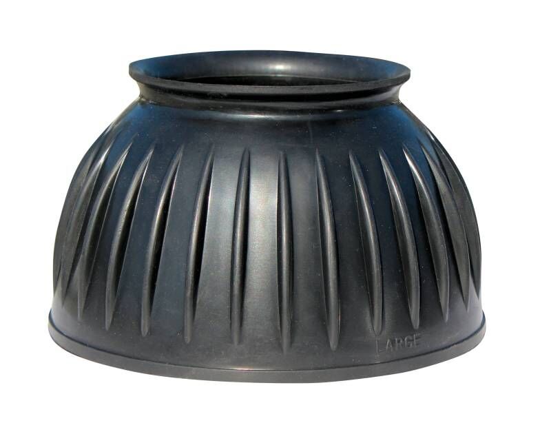 Professional's Choice Black Pull On Rubber Bell Boots, Medium, 2-Pk