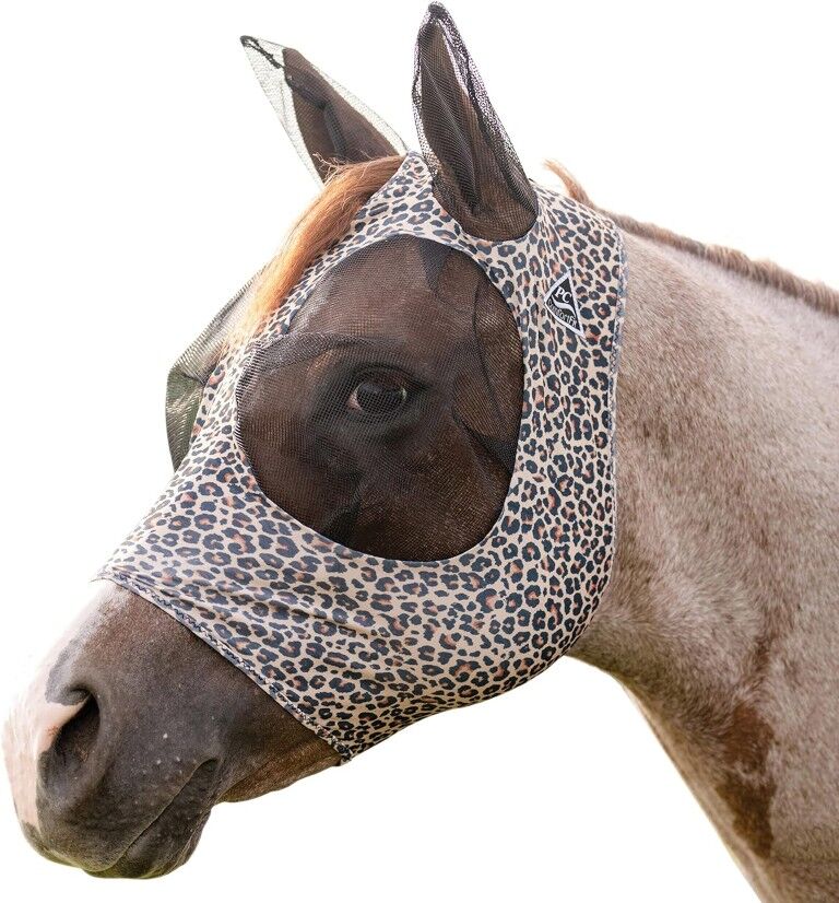 Professional's Choice Horse Comfort Fit Fly Mask Cheeta