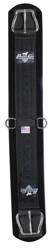 Professional's Choice Black SMx Western Cinch, 28-In