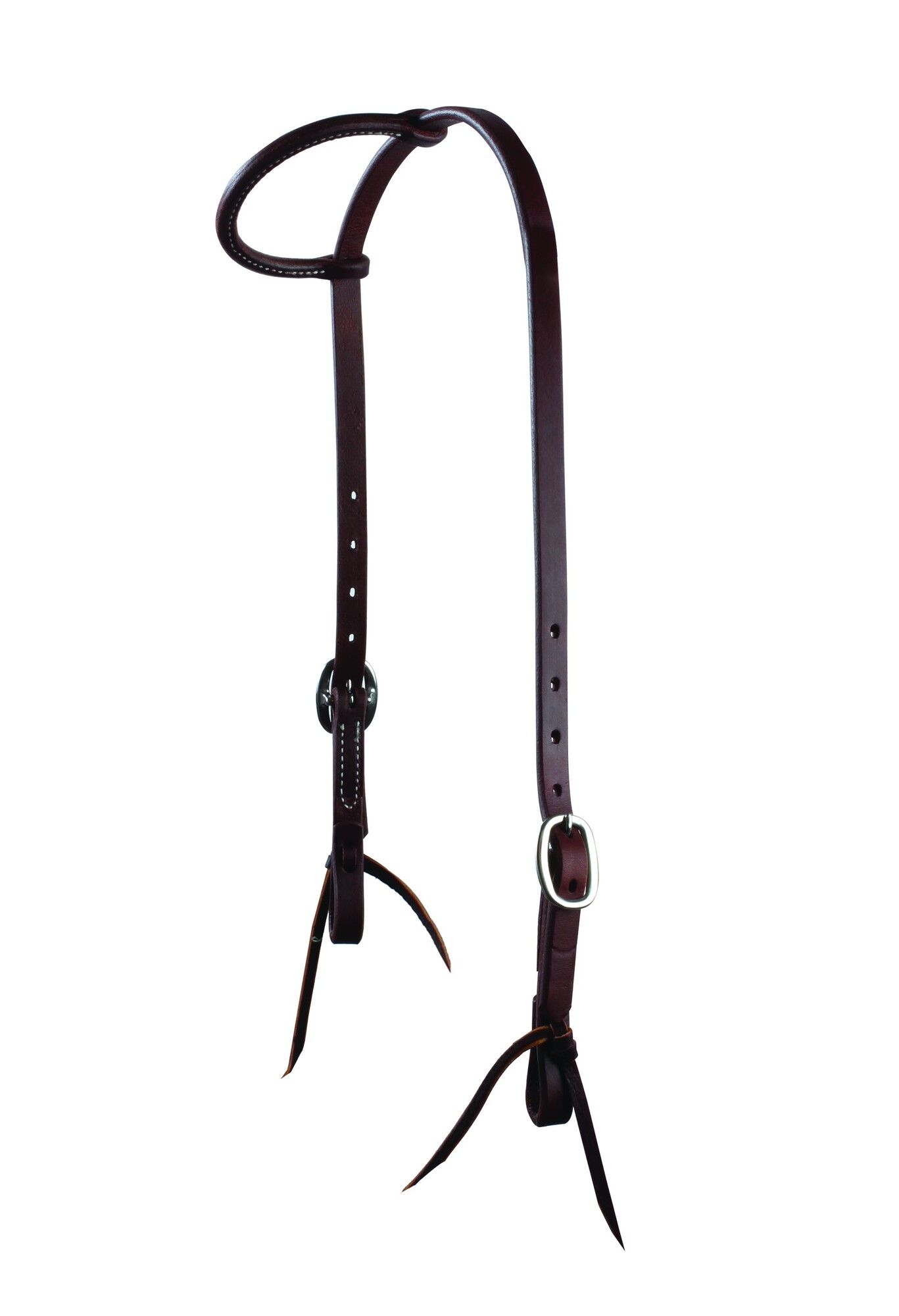 Professional's Choice Ranch Heavy Oiled 5/8-In Single Ear Double Buckle Headstall