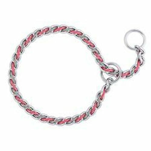 Weaver Leather Laced Slip Chain Dog Collar - 22"