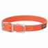 Weaver Leather 17In Brahma Dog Collar - Blaze Orange, 3/4 X 17 in