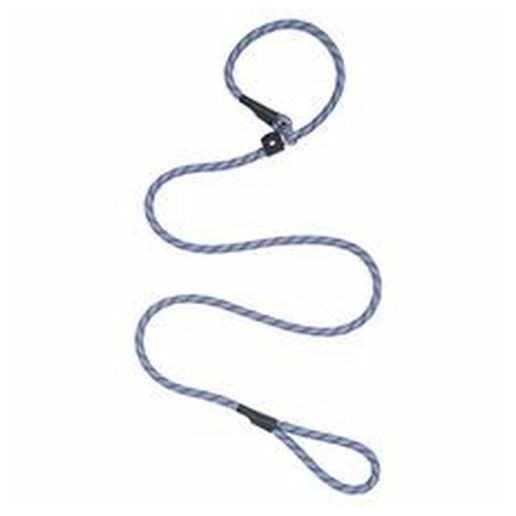 Weaver Leather Rope Slip Leash - Gray/Purple/Teal, 1/2 X 6 ft