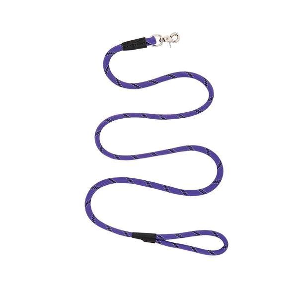 Terrain D.O.G. Purple Rope Leash, 1/2-In x 6-Ft