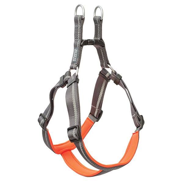 Terrain D.O.G. Medium Dark Gray Reflective Neoprene Lined Harness