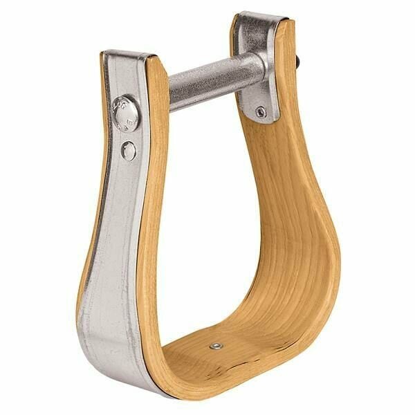 Weaver Leather 3 in Bell Stirrups - Tan