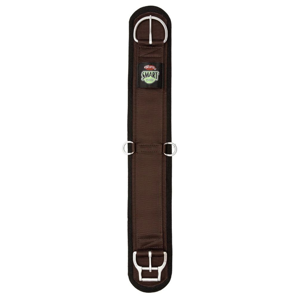 Weaver Leather Brown Straight Felt Lined Smart Cinch, 26-In