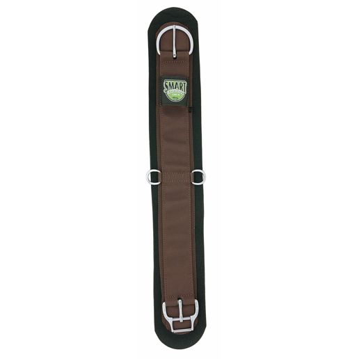 Weaver Leather Smart Cinch en laine mélangée doublée de feutre, droite, 91,4 cm, noir Weaver Leather Smart Cinch en laine mélangée doublée de feutre, droite, 91,4 cm, noir