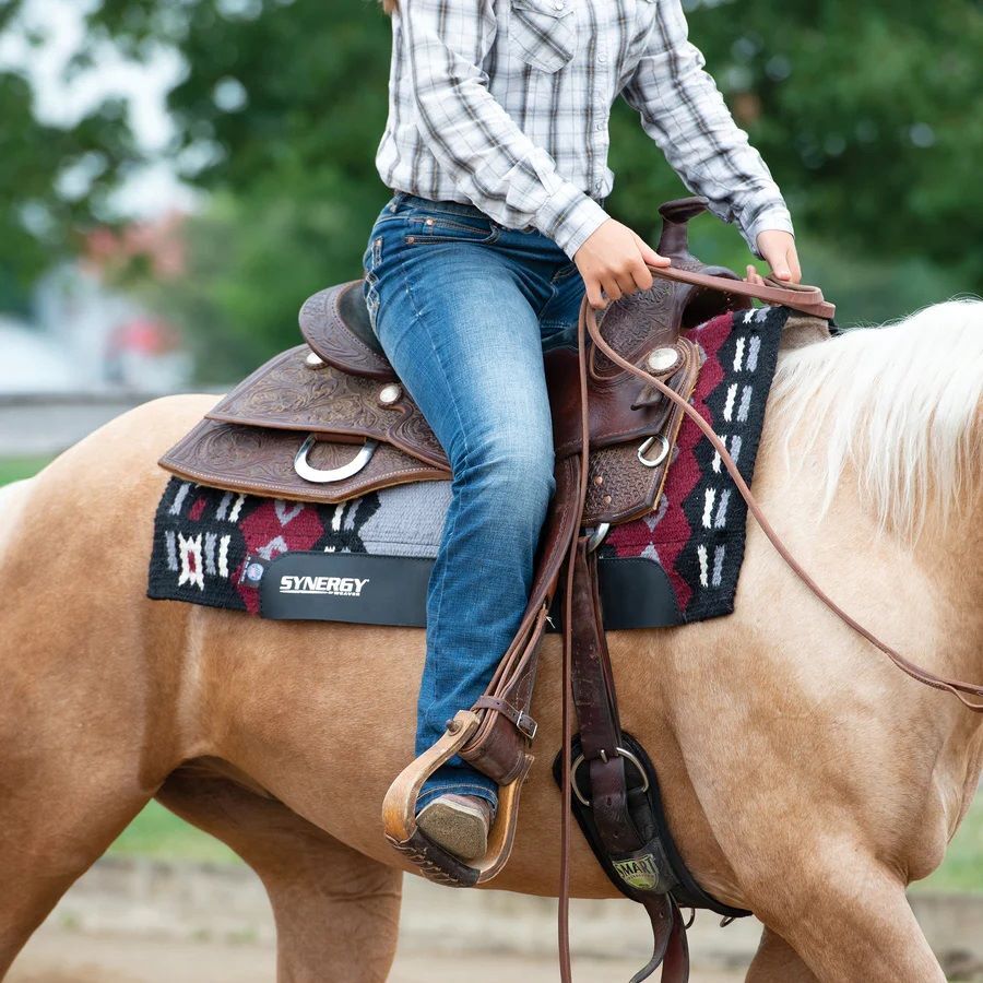 Weaver Leather Brown Straight Felt Lined Smart Cinch, 34-In