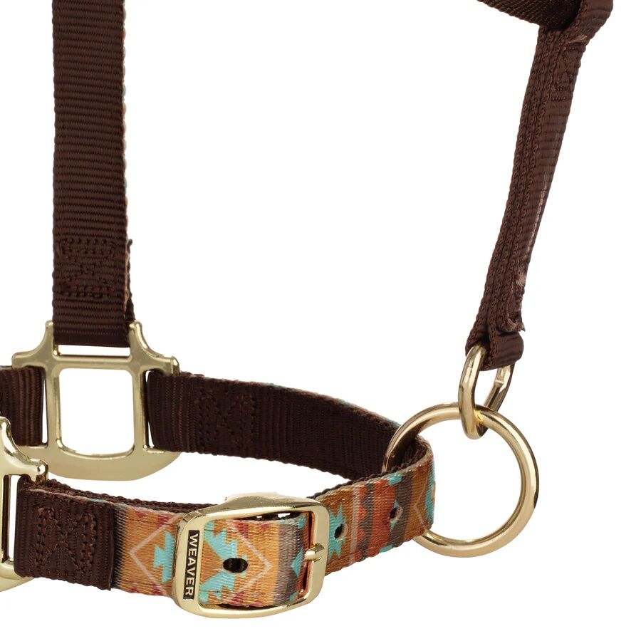 Weaver Lost Creek Patterned Adjustable Halter, 1-In