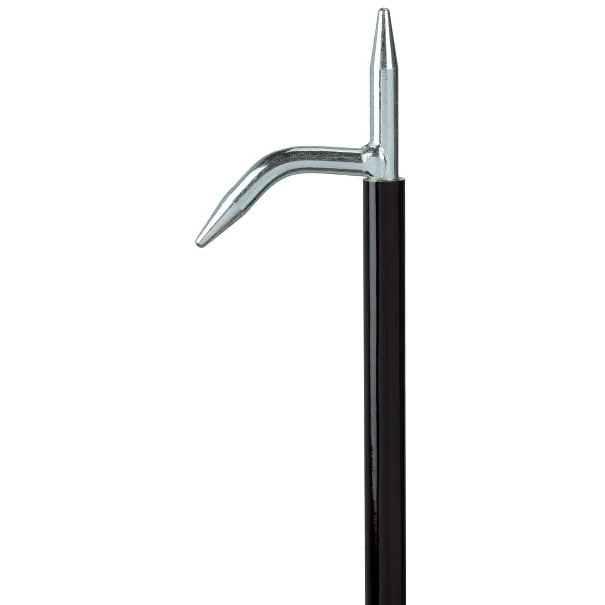 Weaver Livestock Black Cattle Show Stick With Handle, XL - 68-In
