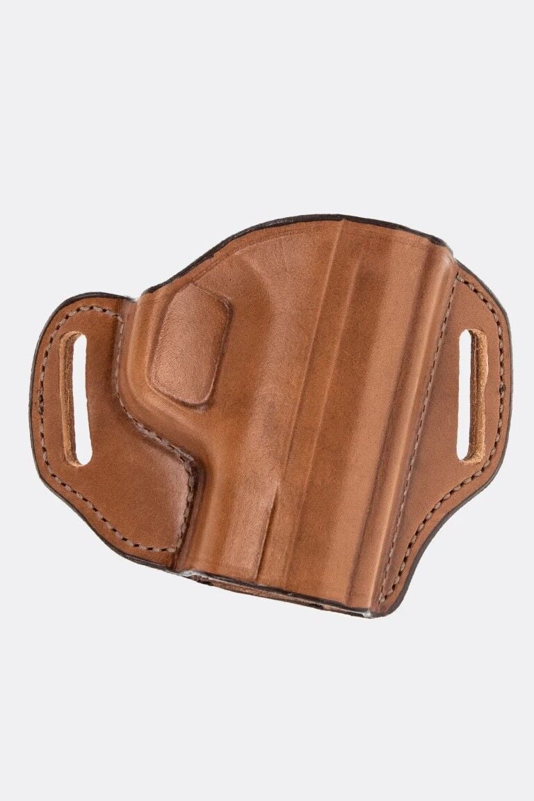 Bianchi Leather Remedy Tan Leather Right Handed Glock 19/23/32 Belt Slide Holster