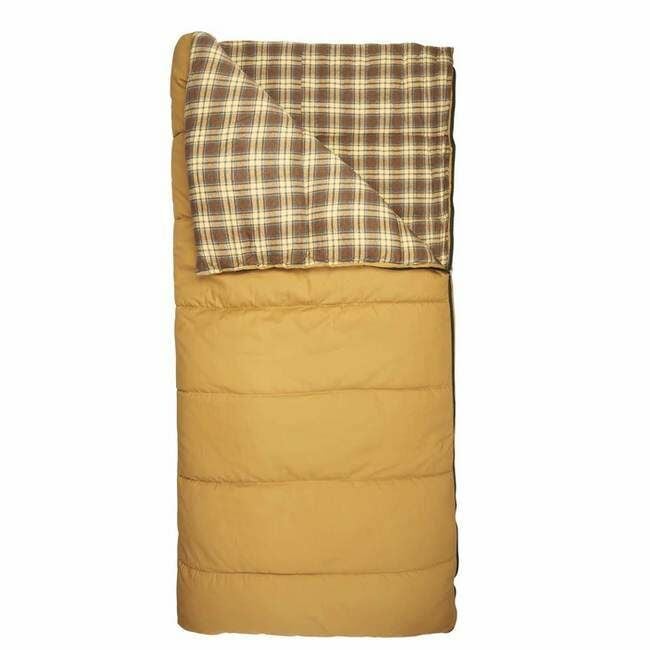 Slumberjack North Fork 10/20 Degree Sleeping Bag - Yellow