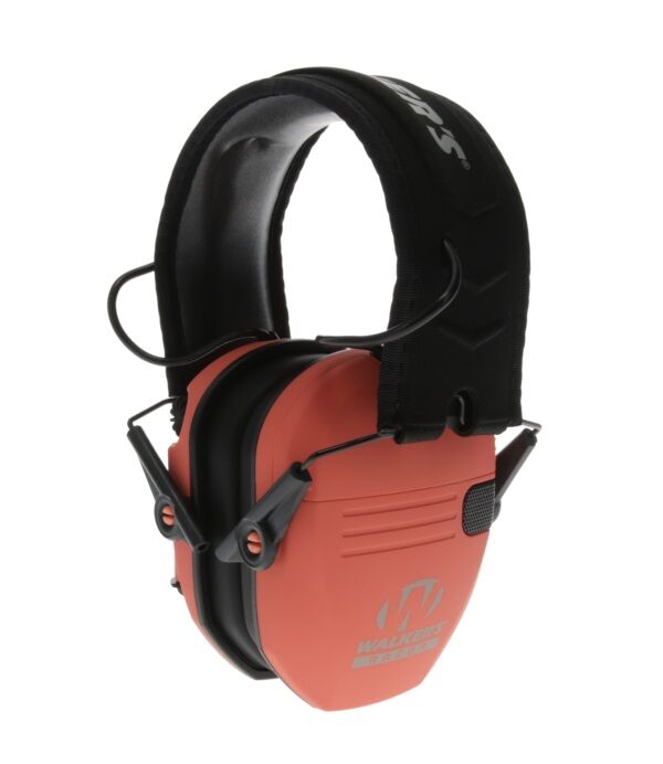 Walker's Razor Slim Electronic Coral Muff