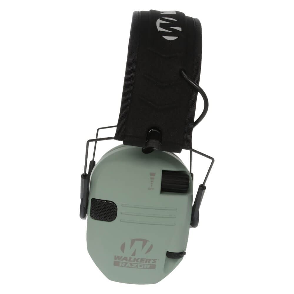 Walker's Razor Slim Electronic Sage Green Muffs