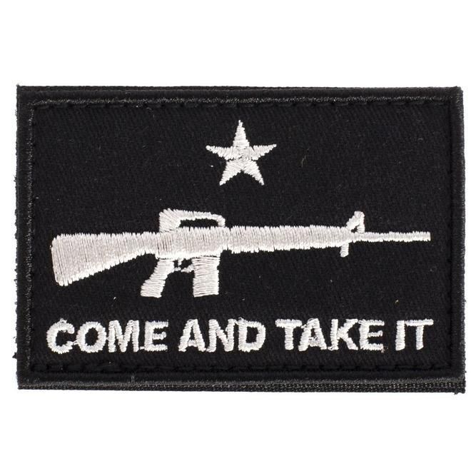 Shooting Made Easy Morale Come And Take It AR Flag Patch