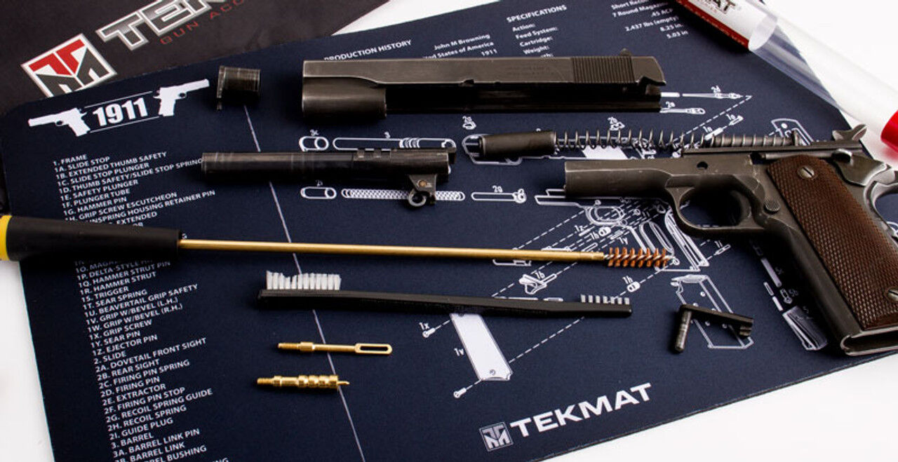 TekMat 1911 Design Gun Cleaning Mat