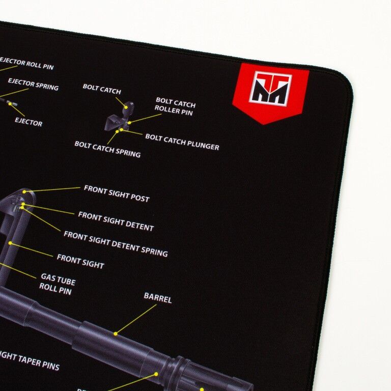 Tekmat AR-15 Cutaway Gun Cleaning Mat