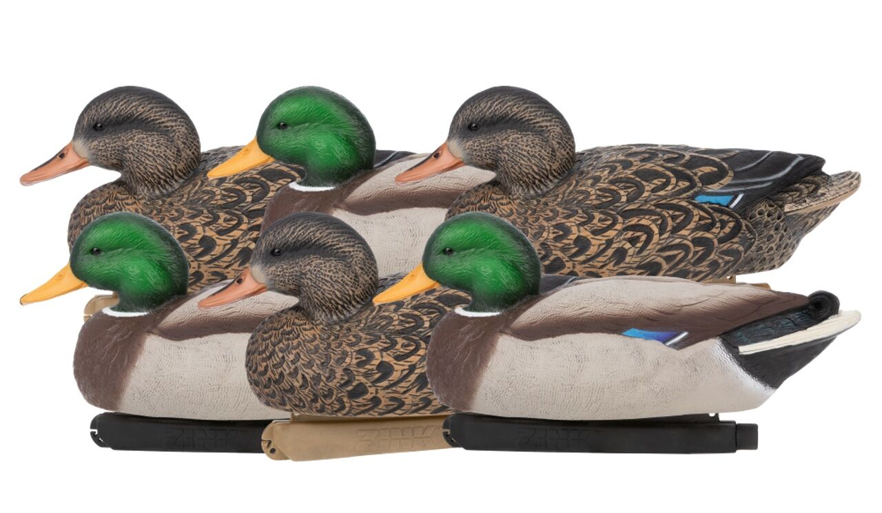 Zink Mallard Floater Decoys, 6-Pk