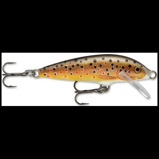 Rapala #5 Original Floater Lure Brown Trout - 2 in
