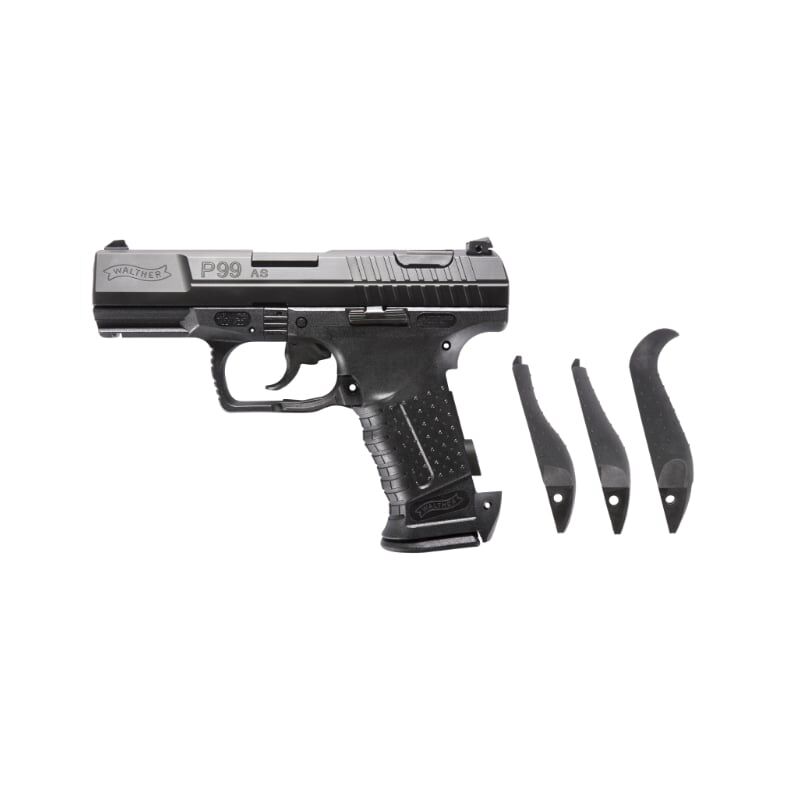 Walther P99 AS 9mm 4-In Pistol, 10-Rd