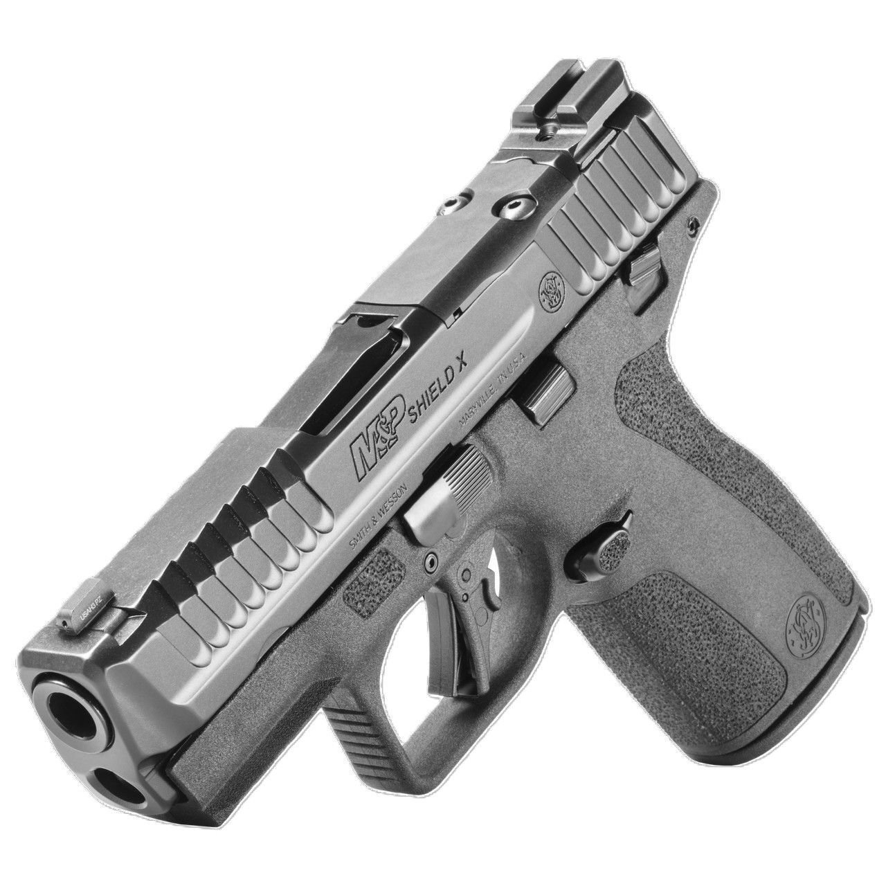 Smith & Wesson SHEILD X 9mm Optics Ready Thumb Safety Micro Compact Pistol, 10-Rd