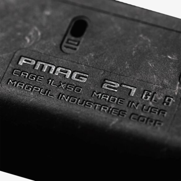 Magpul PMAG 27 GL9 9x19mm Pistol Magazine, 27-Rd