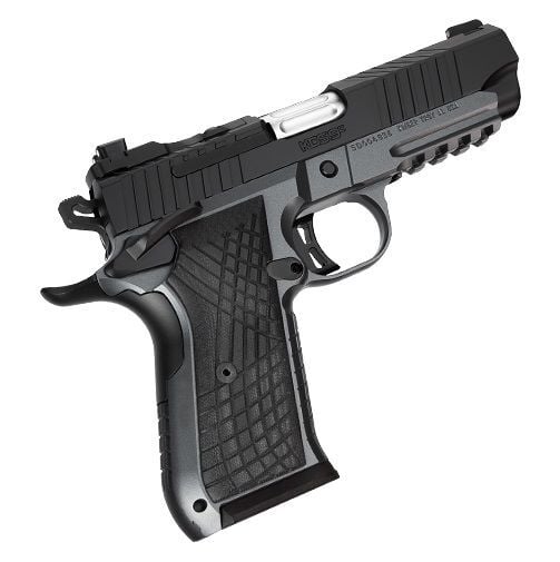 Kimber KDS9c Rail 9mm Compact Dark Gray/Black Optics Ready Pistol, 10-Rd