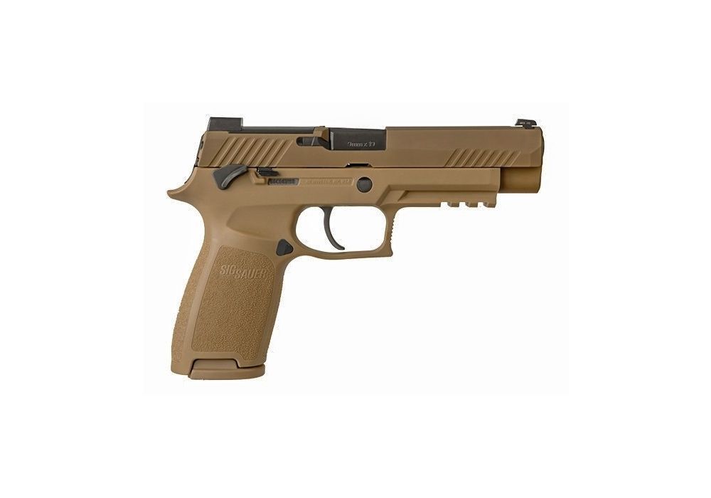 Sig Sauer P320-M17 9mm Full Size FDE Pistol With Manual Safety, 10-Rd