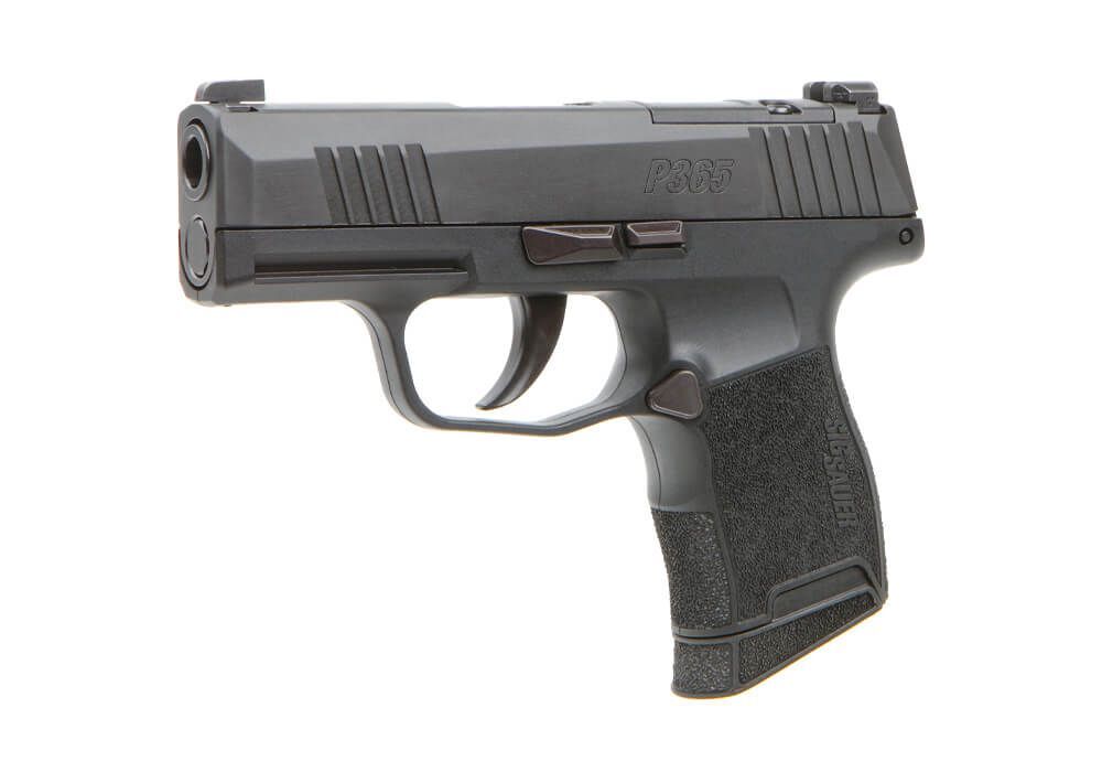 SIG Sauer P365 TACPAC 9mm Micro Compact Optics Ready Pistol With Holster, 10-Rd