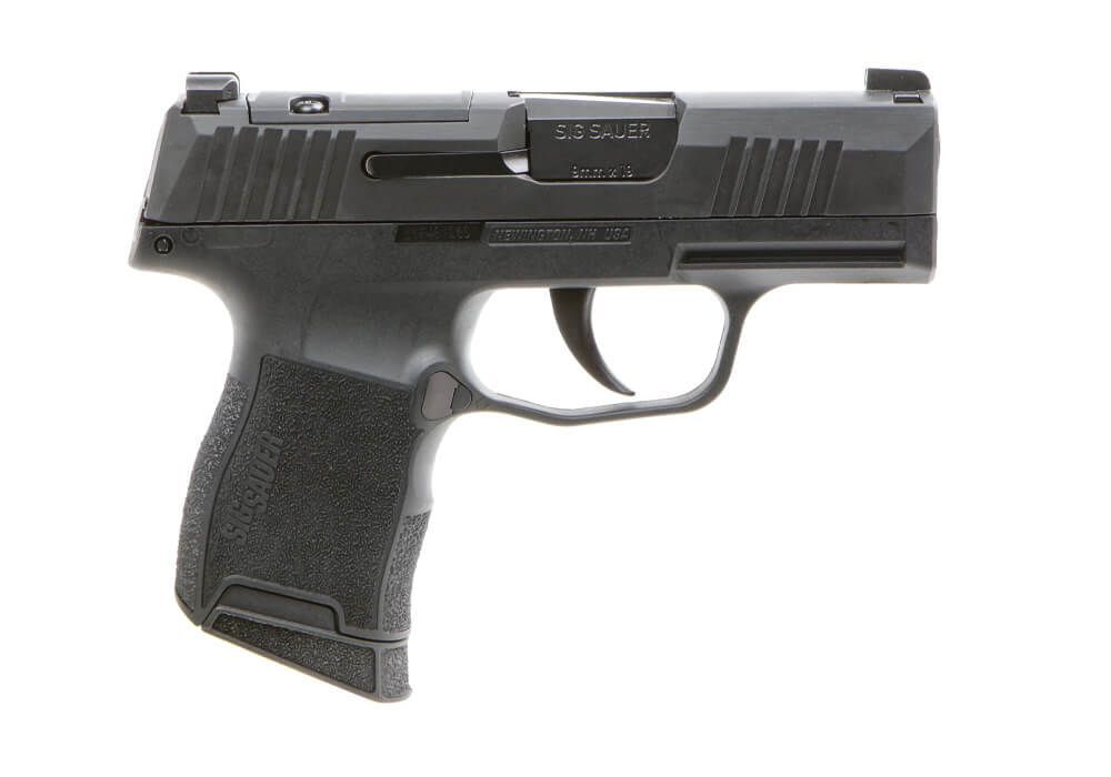 SIG Sauer P365 TACPAC 9mm Micro Compact Optics Ready Pistol With Holster, 10-Rd