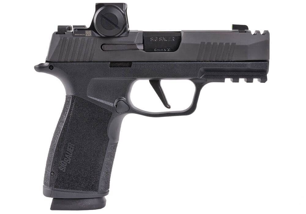 Sig Sauer P365-XMACRO Comp 9mm Compact Optics Ready Compensated Pistol, 17-Rd