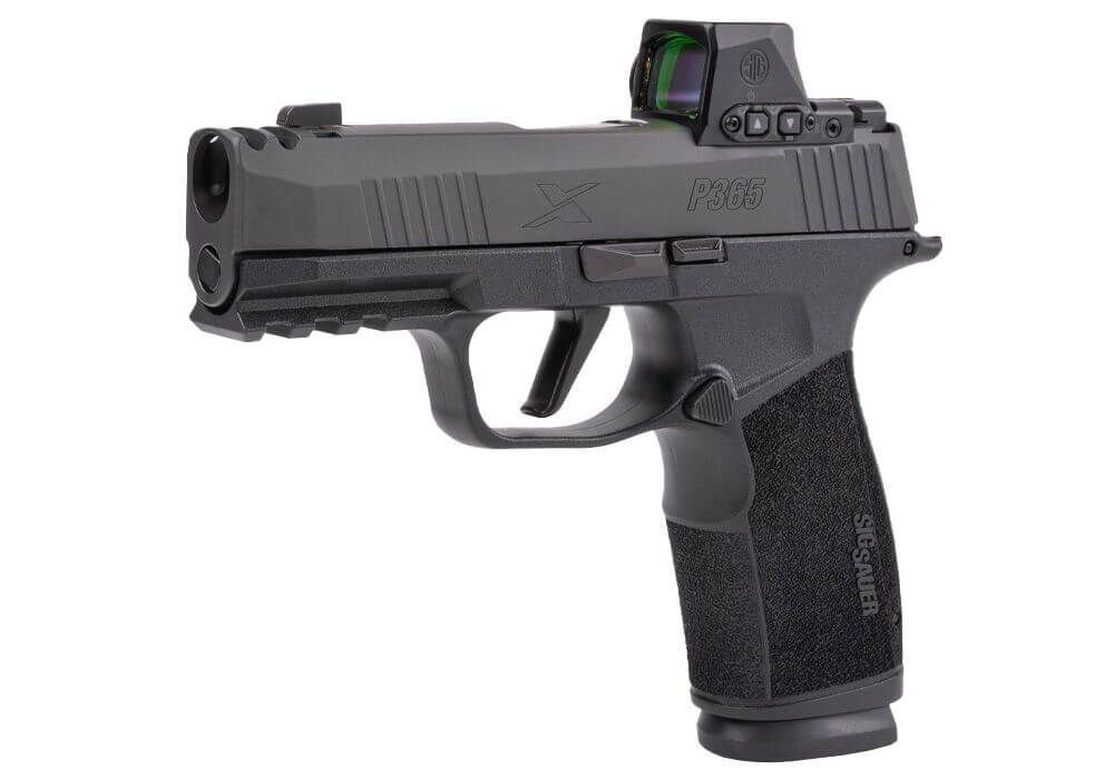 Sig Sauer P365-XMACRO Comp 9mm Compact Optics Ready Compensated Pistol, 17-Rd